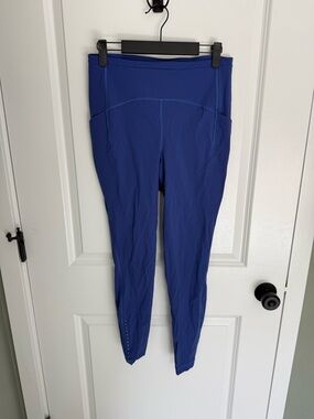 Women’s High-Waist Lululemon Athletic Leggings - Periwinkle Blue